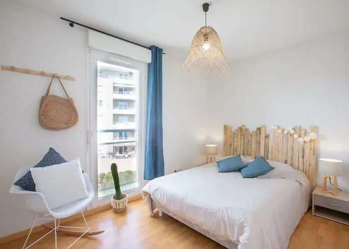 Evasion Marine - T2 Vue - Terrasse - A Pied Apartment *